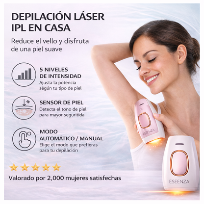 Depilación IPL profesional desde casa en 4-6 semanas